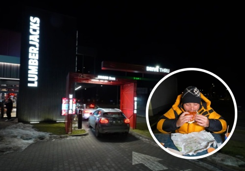 Najlepszy fast food w Polsce? Książulo zasmakował w Lumberjacks
