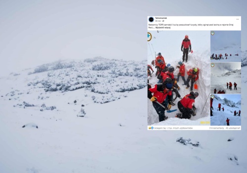 Turysta zginął w Tatrach. TOPR ujawnia dramatyczne kulisy akcji