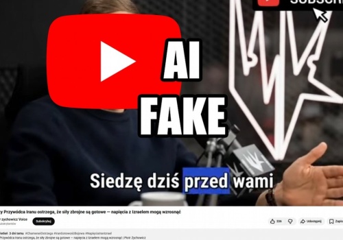 „Ukradli nam Zychowicza”. Fałszywy publicysta historyczny wygenerowany przez AI mówi o geopolityce na YouTube