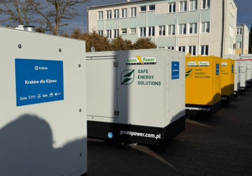 Kraków przekazał do Kijowa agregaty warte 1,2 mln zł. Sprzęt sfinansowały miejskie spółki