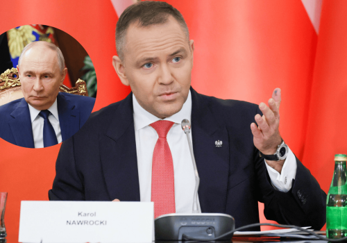 Zagraniczne media zareagowały na słowa Nawrockiego o broni jądrowej. 