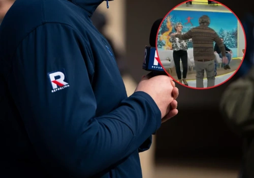 Zaskakujące sceny w TV Republika. Widzowie przecierali oczy ze zdumienia
