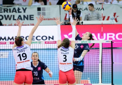 Siatkarki ŁKS przegrały u siebie ze Stalą Mielec