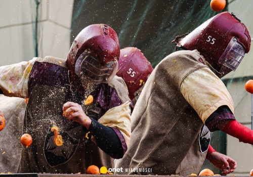 Bitwa na pomarańcze we Włoszech. Ponad 140 osób odniosło obrażenia