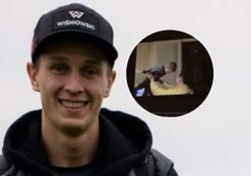 Paweł Wąsek ćwiczył skoki jako kilkulatek. Siostra pokazała uroczy film z jego dzieciństwa