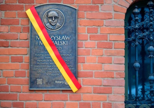 Łodzianie upamiętnili Mieczysława Michalskiego. Był twórcą Manufaktury