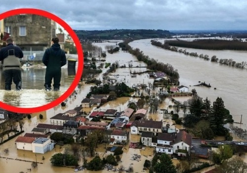 Francja zmaga się z powodzią. Żywioł odciął od prądu kilka tysięcy gospodarstw