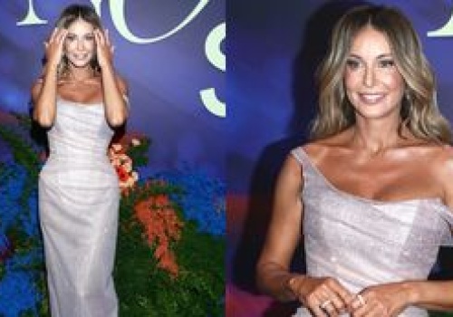 Małgorzata Rozenek OLŚNIEWA w srebrnej, błyszczącej kreacji. Gwiazda TVN-u może być tylko jedna? (ZDJĘCIA)