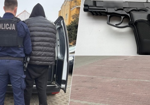 Awantura o trzy miejsca parkingowe przed marketem. Padły strzały