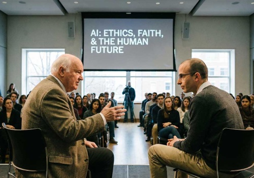 Czy AI ma duszę? Wielkie starcie o przyszłość człowieka: John Lennox vs. Yuval Noah Harari