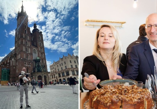 Polka i Szwajcar zamieszkali w Krakowie. 