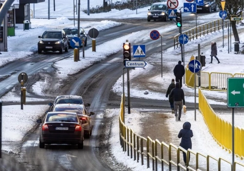 Chojnice znów w mroźnej czołówce Polski. Rano -8,8°C