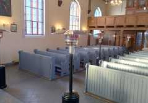 W kościele jak w restauracji? Nietypowe ogrzewanie cieszy parafian