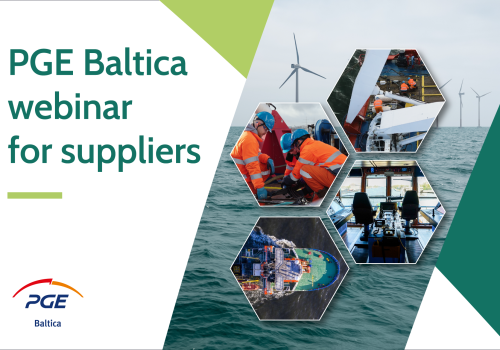 Webinar PGE Baltica dla dostawców – nowe możliwości współpracy