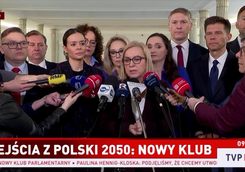 Rozpad Polski 2050: frakcja Hennig-Kloski odchodzi i zakłada nowy klub parlamentarny
