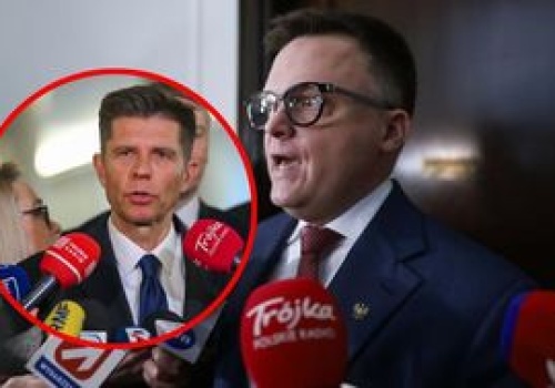 Hołownia komentuje rozłam. Ostro mówi o Petru