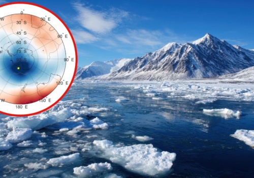 Coś dziwnego dzieje się z dziurą grawitacyjną pod Antarktydą