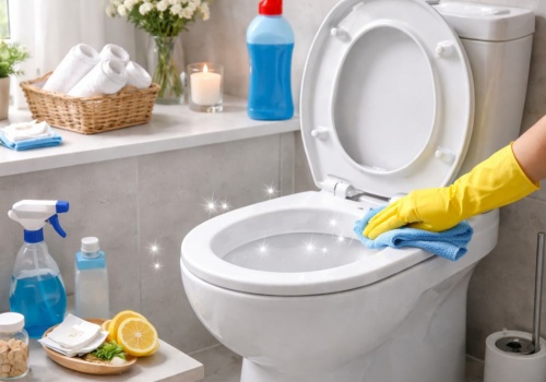 Przed samą wizytą gości wsyp do WC. Szybki trik na „zapach luksusu”