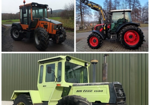 Nietypowe ciągniki z ogłoszeń. Czy znajdą chętnych? Ile kosztują?