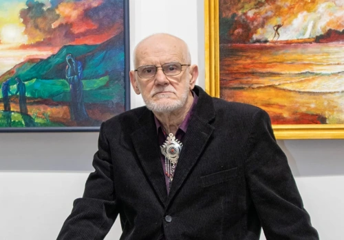 Spotkanie autorskie z Henrykiem Janem Bacą w legnickiej Galerii Sztuki