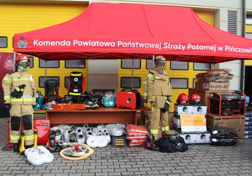 Pińczowscy strażacy z nowym sprzętem