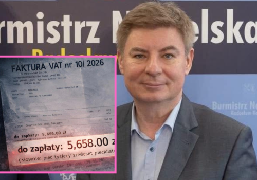 Jan Grabiec wrzucił spreparowaną fakturę i… sam się na niej wyłożył