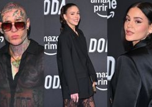 Ciekawa zbieranina celebrytów na premierze serialu o Dodzie: Stifler, Honorata Skarbek, Klaudia Halejcio... (ZDJĘCIA)