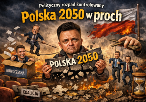Polityczny rozpad kontrolowany, czyli Polska 2050 w proch