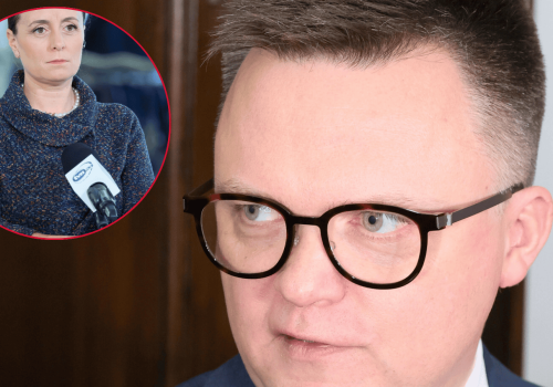 Niecodzienny incydent na konferencji Hołowni. Reporterka TVN nie wytrzymała