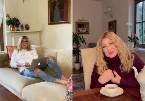 Beata Kozidrak mieszka w spektakularnej, 320-metrowej willi. 