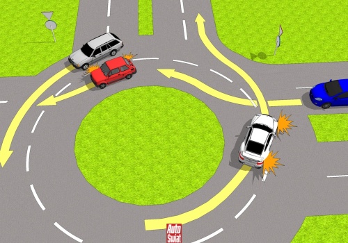 Kto i kiedy ma pierwszeństwo na rondzie? Naczelna zasada. Tłumaczymy krok po kroku