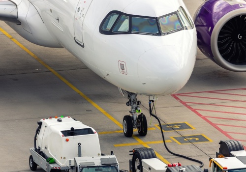 Zignorowały polecenia załogi samolotu. Musiała interweniować Straż Graniczna