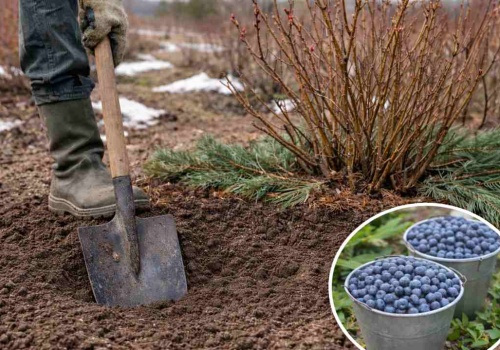 Nie wyrzucaj do kosza. Zakop pod borówką, a obrodzi jak szalona