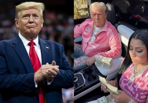 Trump zachwycony Nicki Minaj. „Jej skóra… jej paznokcie!”