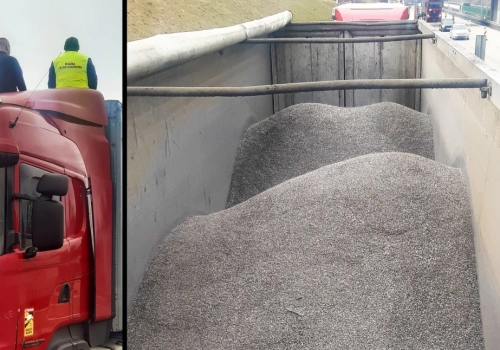 KAS zawróciła do Niemiec tira z odpadami