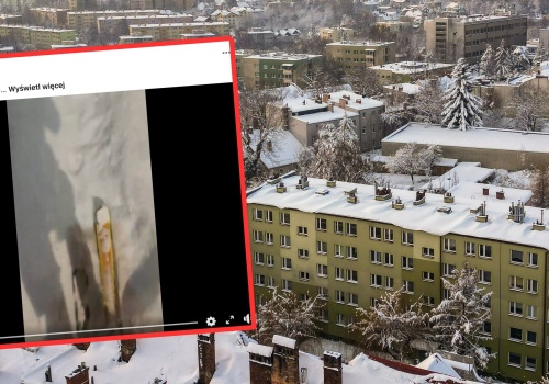 Pokazali wideo z Bielska-Białej. 