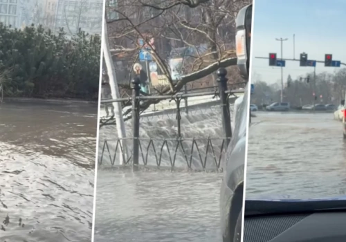 Potężna awaria wodociągowa. Zalane centrum Wrocławia! Wody może nie być w całym mieście