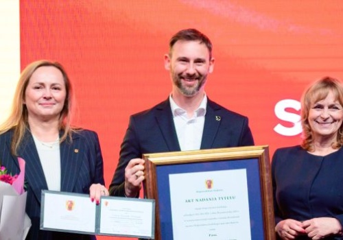 Sławosz Uznański-Wiśniewski został Honorowym Obywatelem Województwa Łódzkiego. Zdradził także, co dalej z jego karierą astronauty