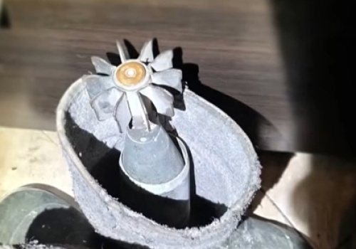 Bartoszyce. Chciał zrobić ozdobę z pocisku moździerzowego