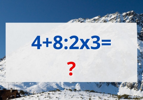 Liczby sieją i zbierają ferment. Rozwiążesz to równanie?