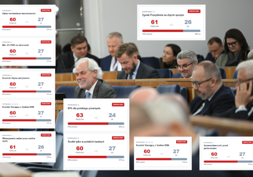 13 powodów do wstydu! Jakie poprawki odrzucił Senat ws. SAFE?