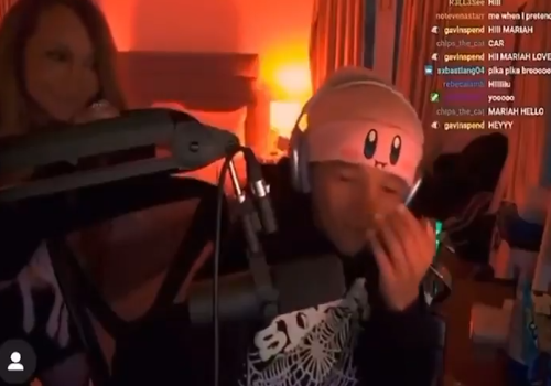 Mariah Carey pojawiła się w pokoju syna, nie był zachwycony. „Mamo, jestem na live!”