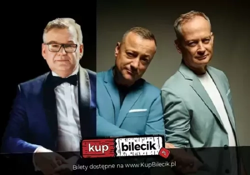 Artur Andrus z zespołem i jego goście specjalni na scenie Cavatina Hall