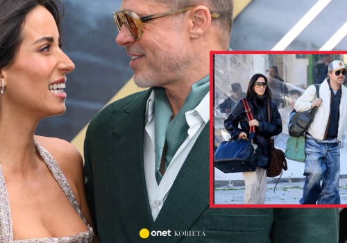 Brad Pitt i Ines de Ramon w Grecji. Aktor kręci nowy film