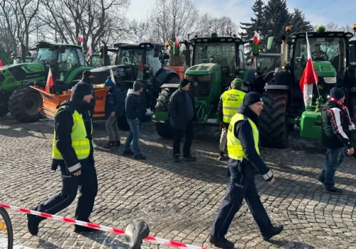 Skromny protest rolników we Wrocławiu. Ostrzegają: 