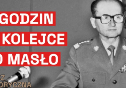 Dlaczego gospodarka w PRL upadła? Puste półki i towary na kartki - podcast MHP
