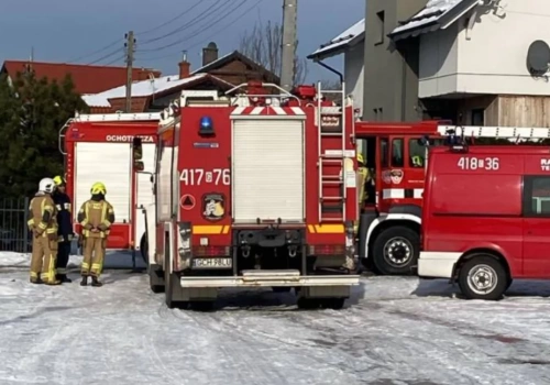 Wyciek gazu w Charzykowach. Strażacy wezwani na ul. Kaczeńców