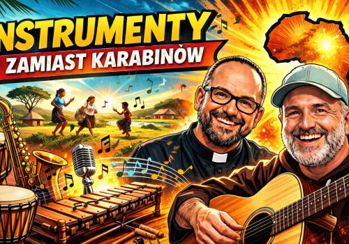 Instrumenty zamiast karabinów – z wizytą w afrykańskiej misji