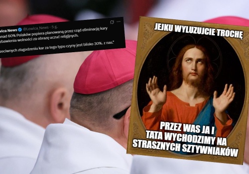 Sondaż: większość uważa, że obraza uczuć religijnych nie powinna grozić więzieniem