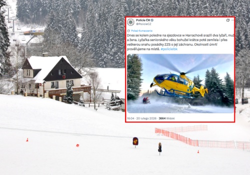 Tragiczny wypadek na stoku w Czechach. Nie żyje kobieta